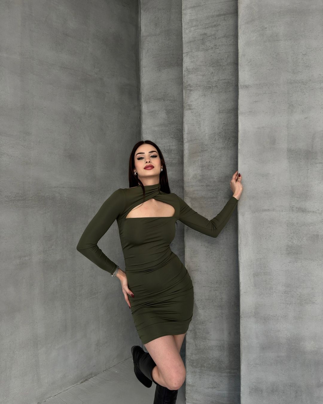 Women's Cut-Out Bodycon Dress